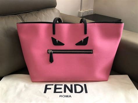 fendi monster tote bag review|vintage Fendi bags authentic.